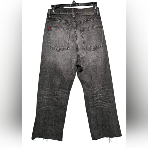 Urban Outfitters Black Wide-Leg Cowboy Jeans Size 27 Waist Excellent Condition - Picture 3 of 3